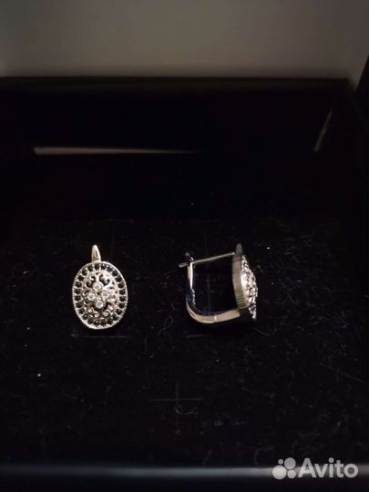 Серебряные серьги 925