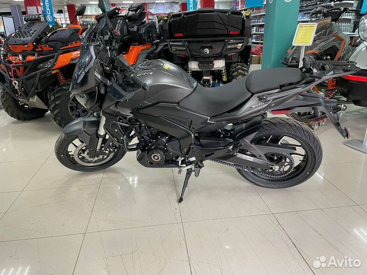 Мотоцикл Bajaj Dominar 400 UG чёрный обновленный