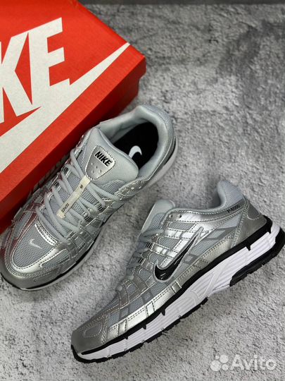 Кроссовки Nike p6000 серые