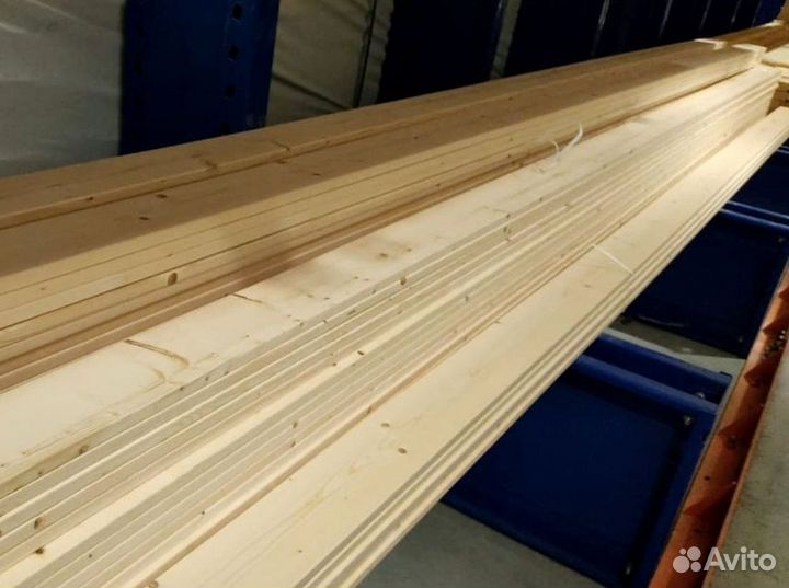 Доска строганая 28*95*2000 мм сорт AB скругление
