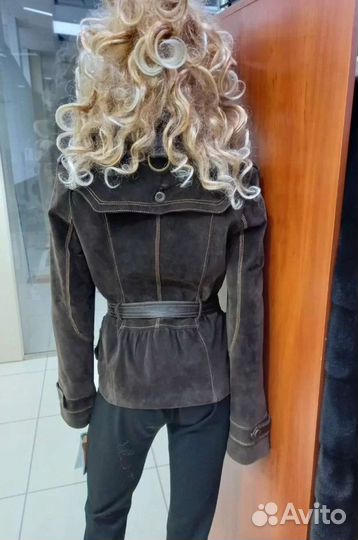 Куртка женская новая замша натуральная 46/48