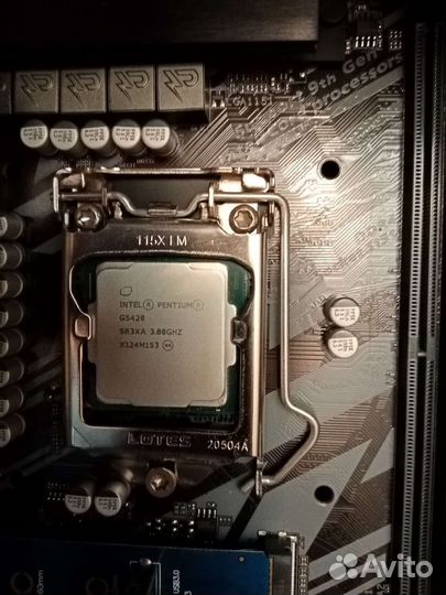 Процессор Intel Pentium gold G 5420 3.8 Гц