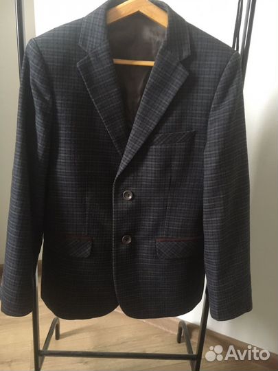 Школьный пиджак для мальчика р 146