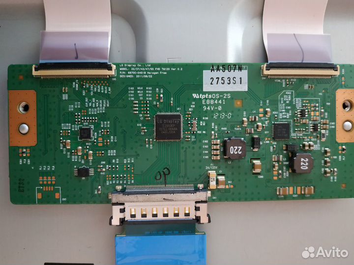 Телевизор lg42lm620t по запчастям