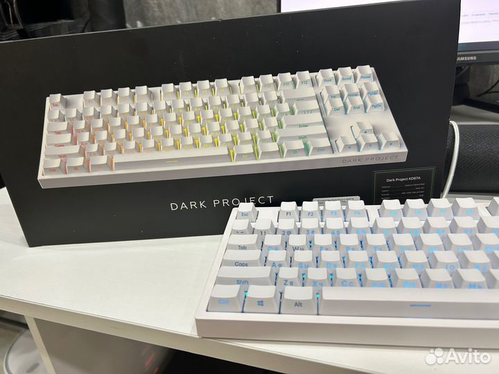 Клавиатура проводная Dark Project KD87A Optical Ga