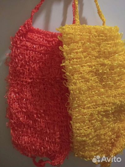 Мочалка ручной работы