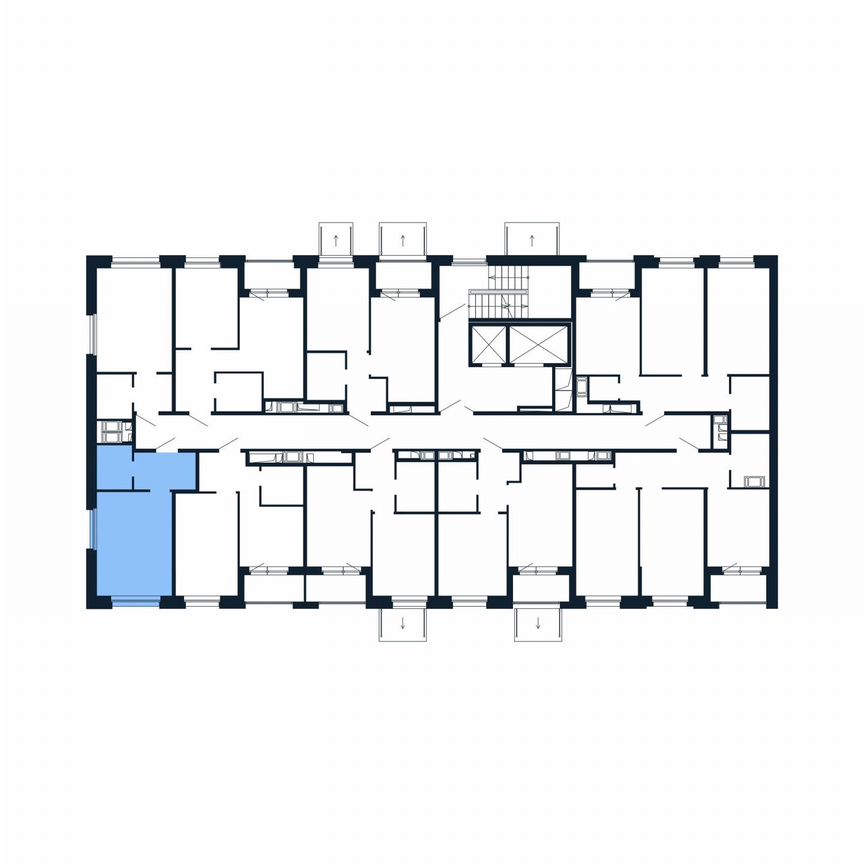 Квартира-студия, 24,4 м², 2/12 эт.