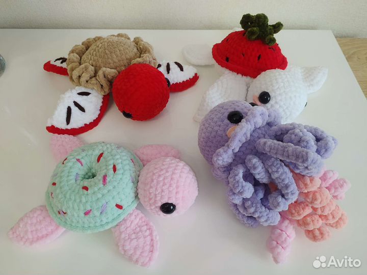 Вязанные игрушки/подарки ручной работы
