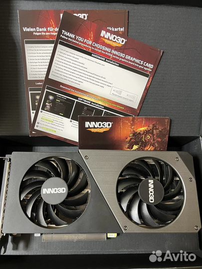 Видеокарта geforce rtx 4070 super inno3d