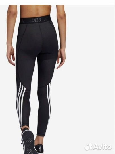 Леггинсы Adidas techfit 3-stripes