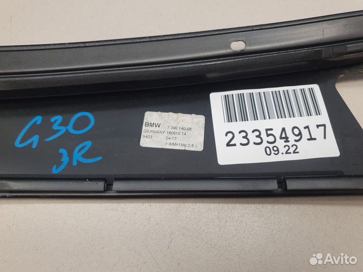 Накладка рамки двери задняя правая BMW 5 G30 F90 2