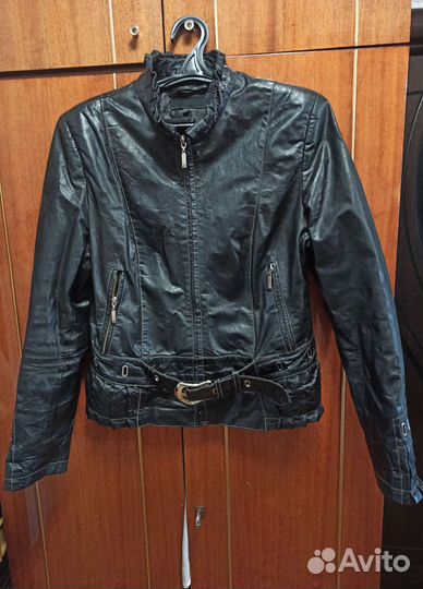 Куртка кожаная женская