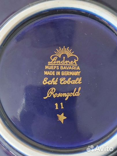 Сухарница кобальт серия Rosengold, Германия