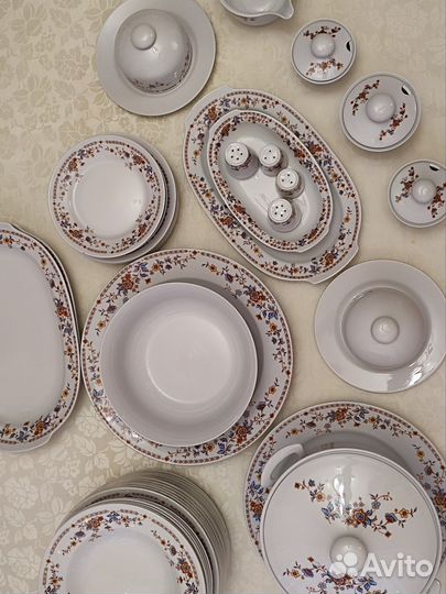 Сервиз столовый ГДР Jlmenau (Ильменау)