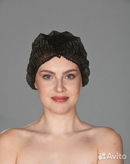 603-208 Шапочка-шарлотка one size 50шт спанбонд че