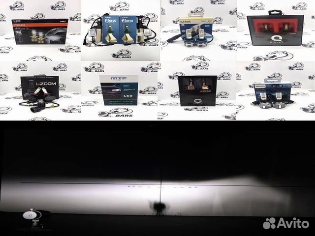 Светодиодные лампы HB3 LED лед 12/24V