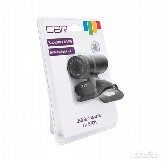 Вебкамера CBR CW 830M Black