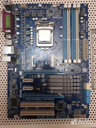 Материнка Socket Intel 1155 (Gigabyte GA-Z68P-DS3)