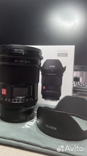 Объектив Viltrox 16 мм F1.8 для Sony E