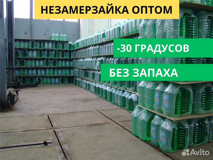 Незамерзающий стеклоомыватель оптом / Зеленый