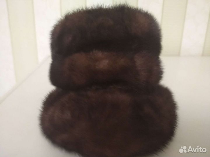 Шапка норковая женская бу