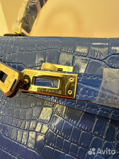 Сумка Hermes Kelly под крокодила