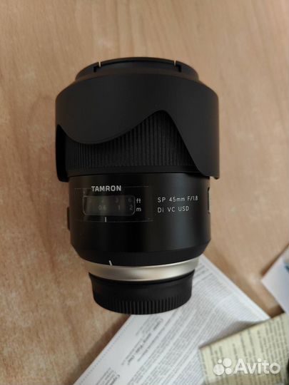 Объектив Tamron 45 mm f 1.8 для Nikon F