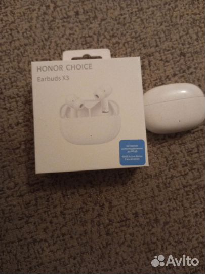 Беспроводные наушники honor earbuds x3