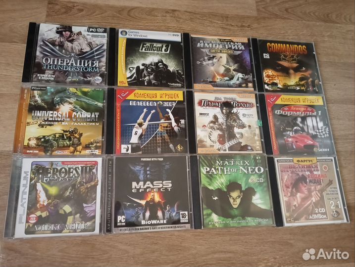 Много игр для компьютера