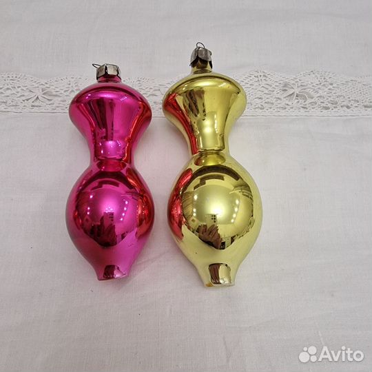 Елочные игрушки ссср.Папье Маше и другие
