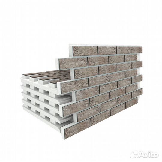 Термопанель Premium Loft Brick Salt (2075)