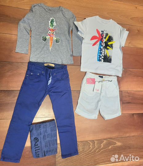 Трикотаж для мальчика 3-4 года Zara, Molo, Catimin