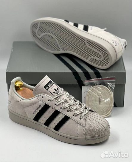 Мужские Кроссовки Adidas Superstar Люкс