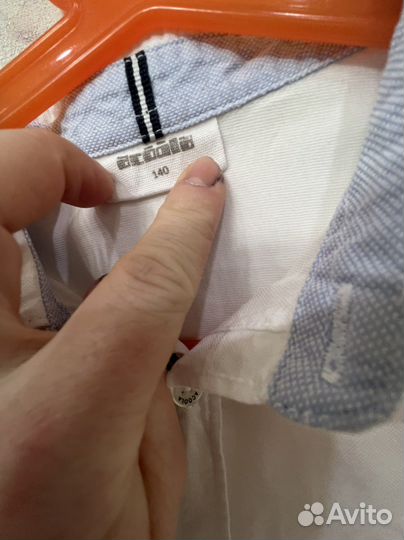 Белая рубашка на мальчика