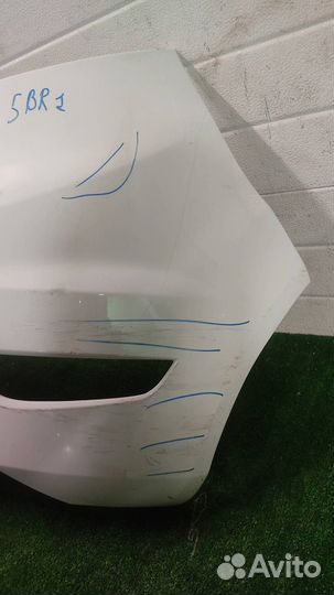 Бампер задний Ford Fiesta (CB1) 2009