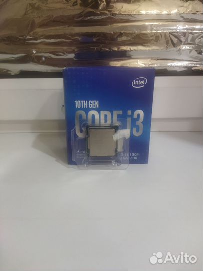 Intel core i3 10100f комплект BOX