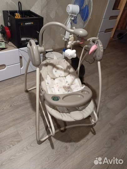 Детские электрокачели качели