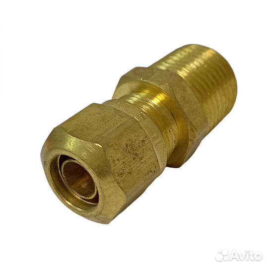 Переходеик соединитель1/2 (12,7 мм) резьба наружн