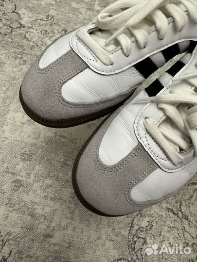Кеды adidas samba og белые
