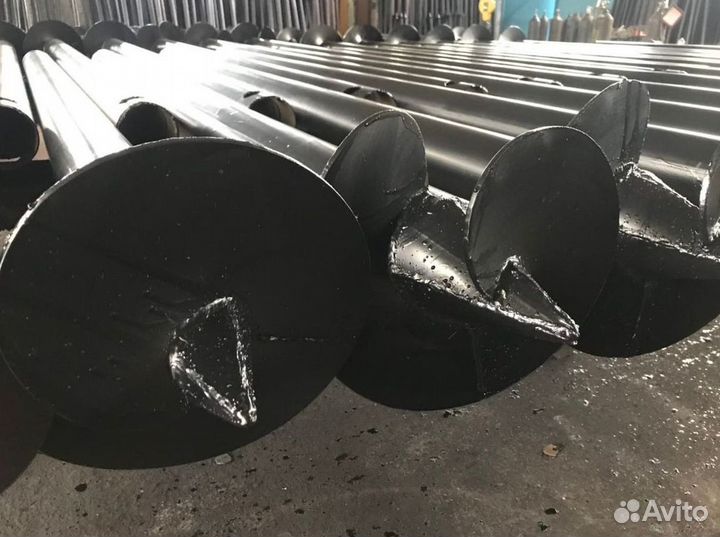 Винтовые сваи для забора