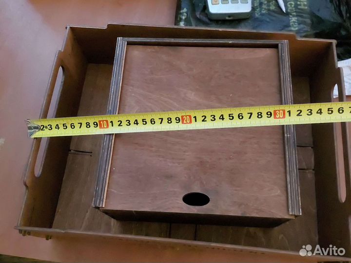 Коробка подарочная деревянная