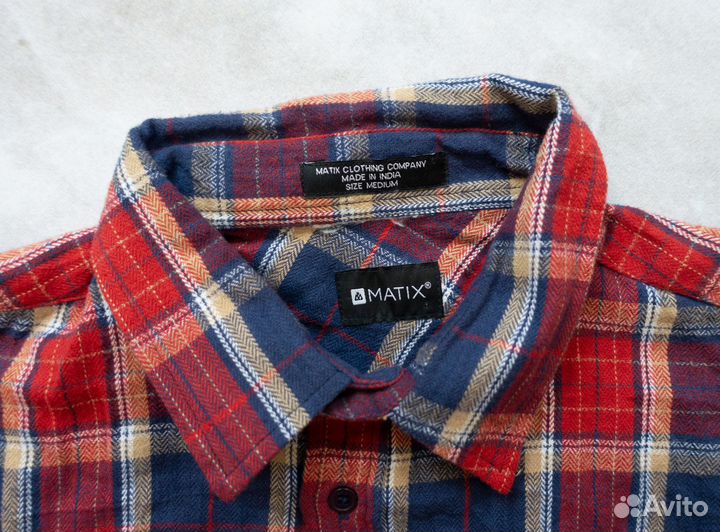 Matix M фланелевая рубашка