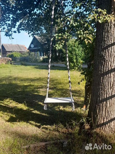 Качели на витых стропах