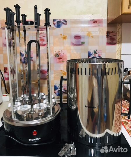 Электро шашлычница 1450 вт