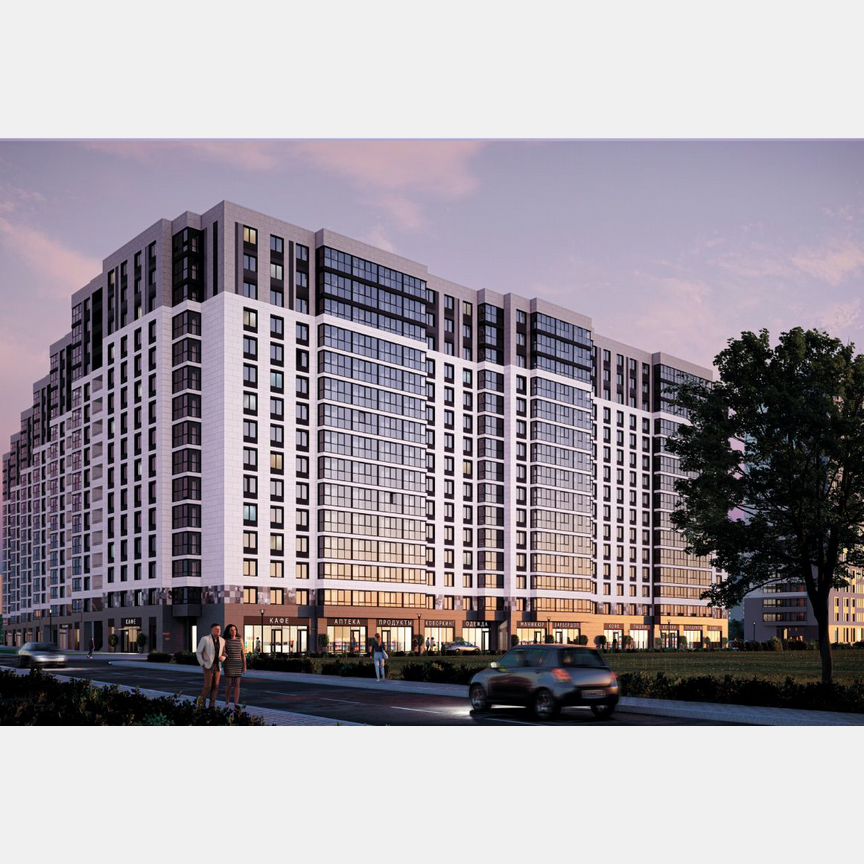 1-к. квартира, 42,3 м², 15/16 эт.