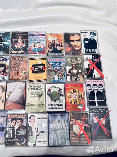 Музыкальные кассеты ретро винтаж