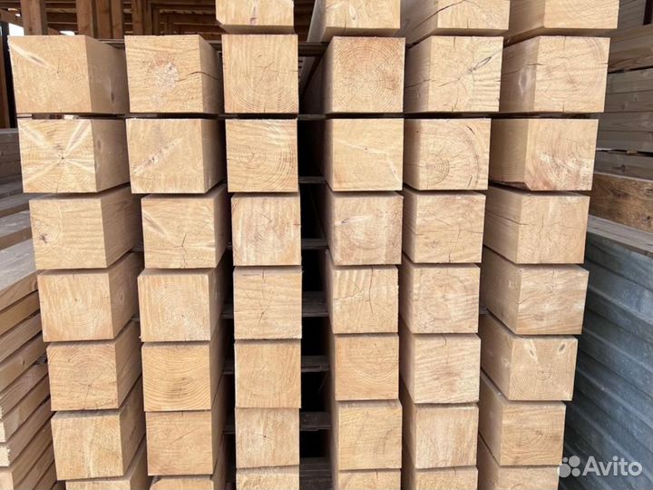Строганный брус сухой 100/200/6000