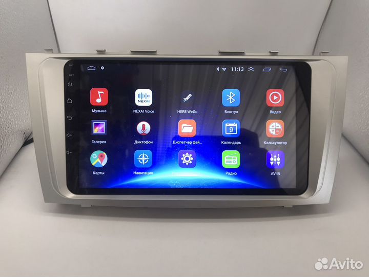 Штатная магнитола Toyota Camry 6-11 Android 1+16