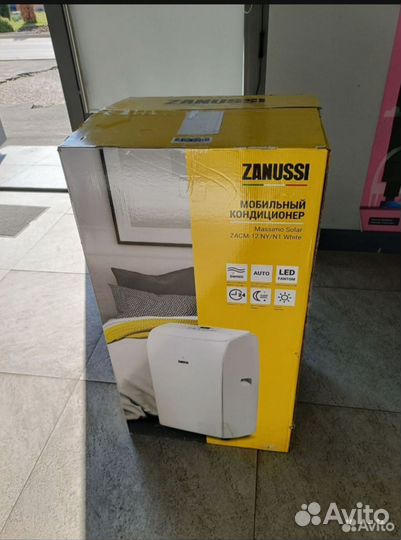 Мобильный кондиционер Zanussi zacm-12 NY/N1 white