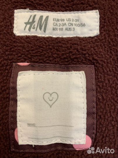 Куртка H&M 98